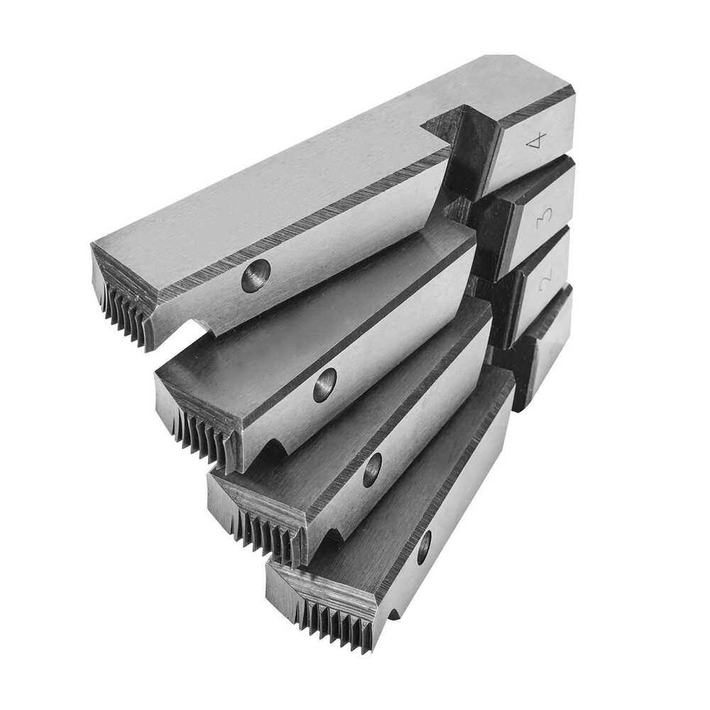 Threading Machine Dies, 1/2"-3/4" NPT Pipe Dies(4 Packs), Right-Handed HSS Pipe